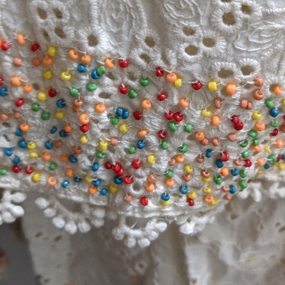 FARM Rio Beaded Eyelet Mini Dress - Picture 11 of 12